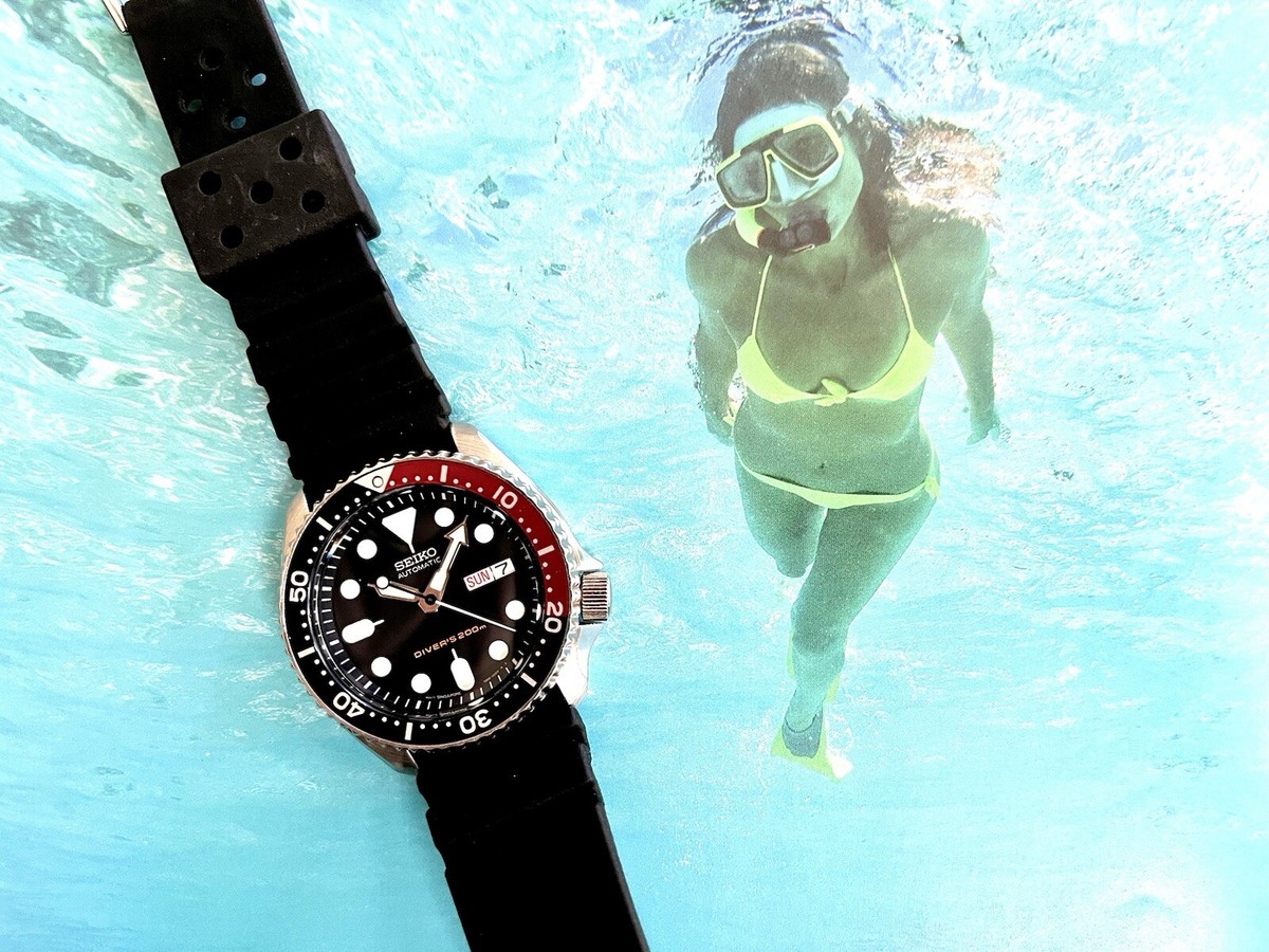 RARE SEIKO 21J SKX 175 7S26-0029 SINGAPORE DIAL PEPSI AUTO RARE SEIKO 21J SKX 175 7S26-0029 SINGAPORE DIAL PEPSI AUTO