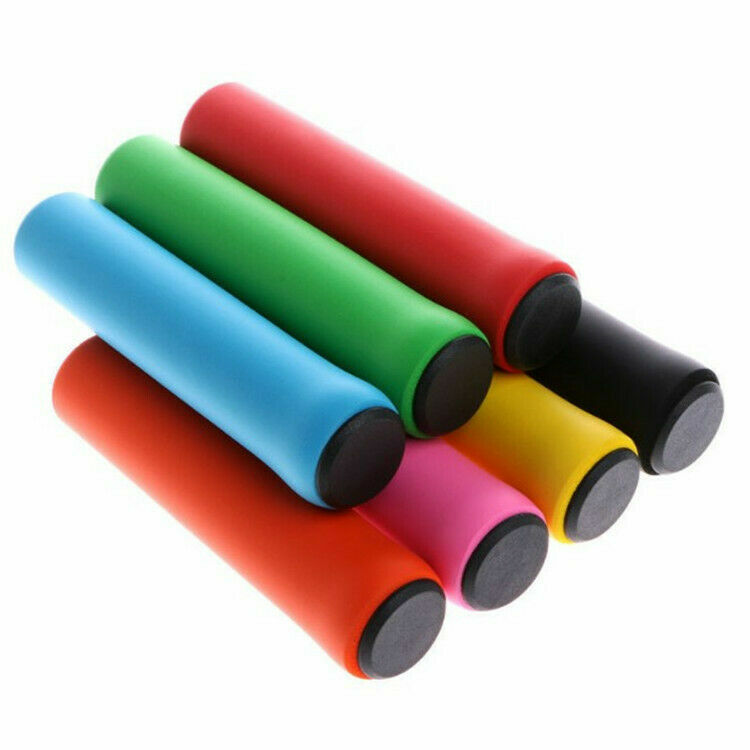 Tube Foam Rubber 2X Bicycle Bike Handlebar MTB Bike Sponge Black Grips Cover