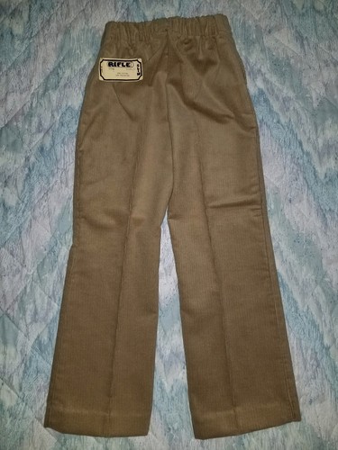 Vintage 80s NWT Boys Rifle Dress Pants Size 5 Slim - Picture 2 of 7