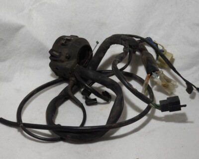 1985-1986 Honda Magna VF700 right electric switch throttle with cables W/Handle