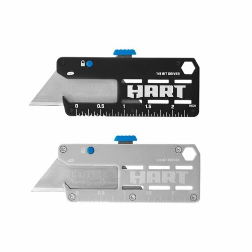 HART Einziehbarer 4-IN-1 Einhand-UTILITY MESSER Lineal Flaschenöffner 1/4" Schraubendreher - Bild 3 von 8
