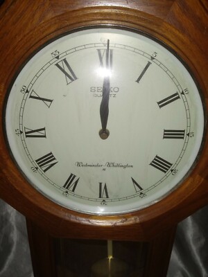 SEIKO WESTMINSTER WHITTINGTON WOODWN WALL CLOCK DECORATIVE HOME