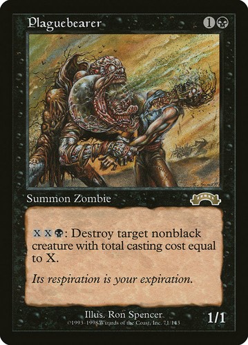 Plaguebearer - Exodus - Magic the Gathering MTG
