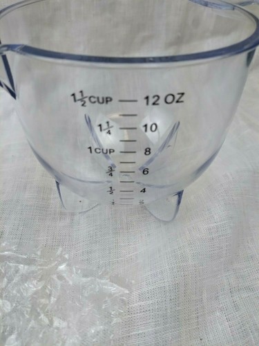 HSN Eierschneider Messbecher mit Multischneider Aufsätzen blau/weiß NEU - Bild 5 von 5