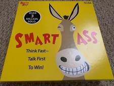 University Games Smart Ass - The Ultimate Trivia Board Game Fun Game used once