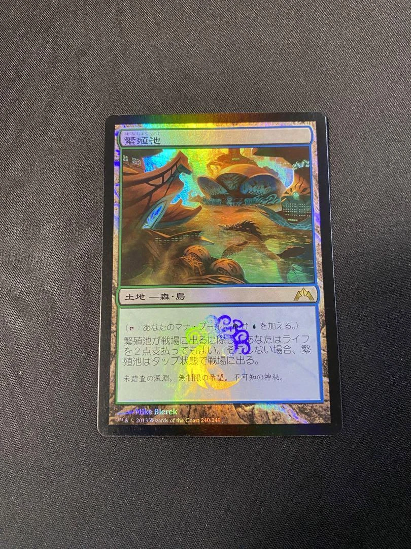 MTG Magic the Gathering Breeding Pool 240/249 FOIL Japanese | eBay