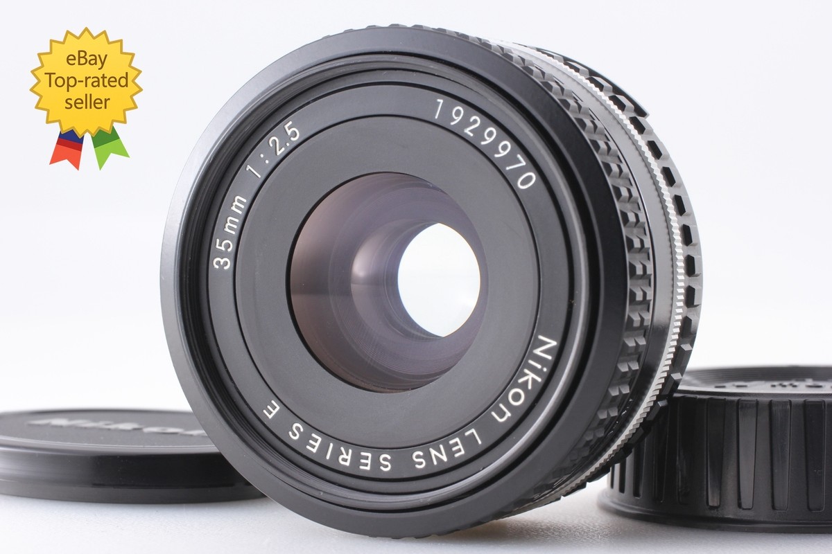 MINT+++ w/ Cap] Nikon Series E 35mm f2.5 Ai-s Ais Wide Angle
