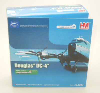航空機・ヘリコプター HOBBY MASTER Douglas DC-4 Douglas DC-4 American Airlines Hobby Master ezToys - Diecast