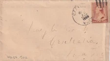 1888, Seattle to Centralia, Washington Territory, Back Stamped Centralia (41192)