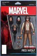 RED WOLF 1 RARE JOHN TYLER CHRISTOPHER ACTION FIGURE VARIANT NM