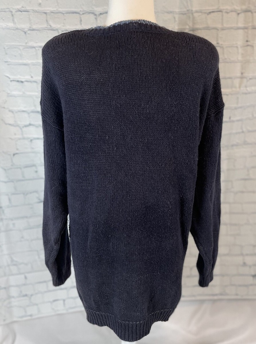 Vintage Best American Clothing Co Sweater Women’s M Knit Sailboat 90s Oversized View 4