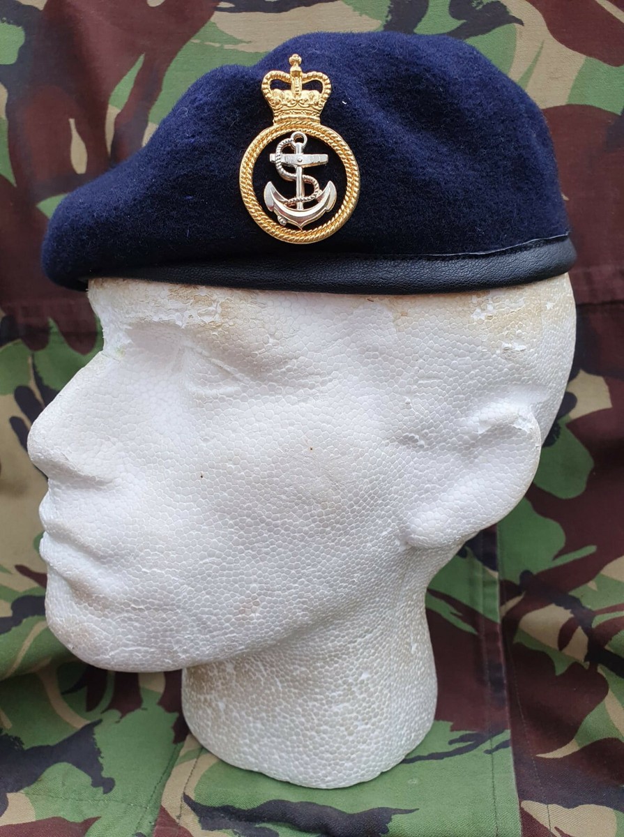 Sandswept Elegant Navy Beret with Seaturtle Pin Accessories | Rhinestone Keychain Accessories For Women Car  main image 4