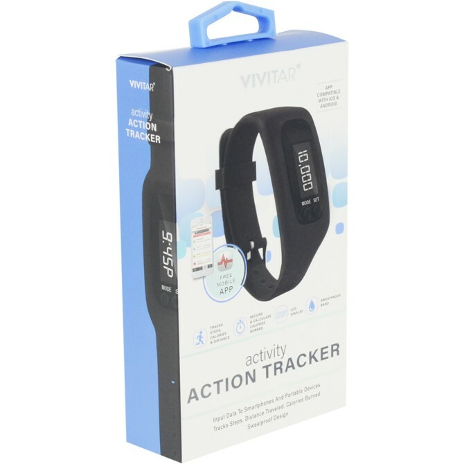 Equidiversity Activity Action Vivitar Bluetooth Activity Tracker