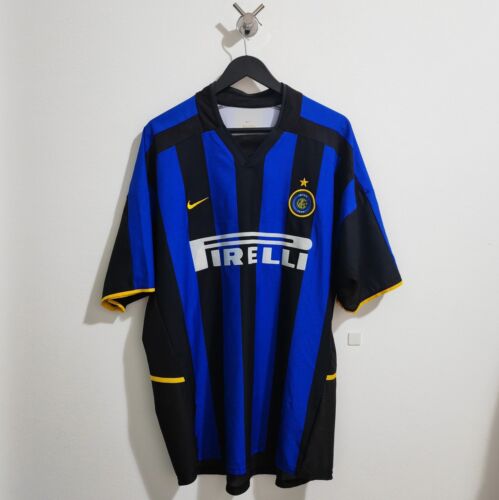 Inter 2002/03 SIGNED home jersey (Crespo #9) - XL - Foto 2 di 9
