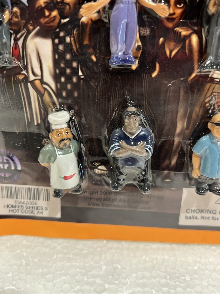 homies series 3 rare pack of 8 collectible mini figures 2000