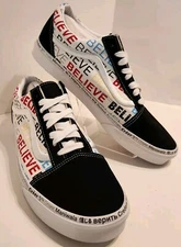 Vans Old Skool Radical Positivity VNOA7Q2J697 (Believe) Black/Multi Mens Sz 10.5