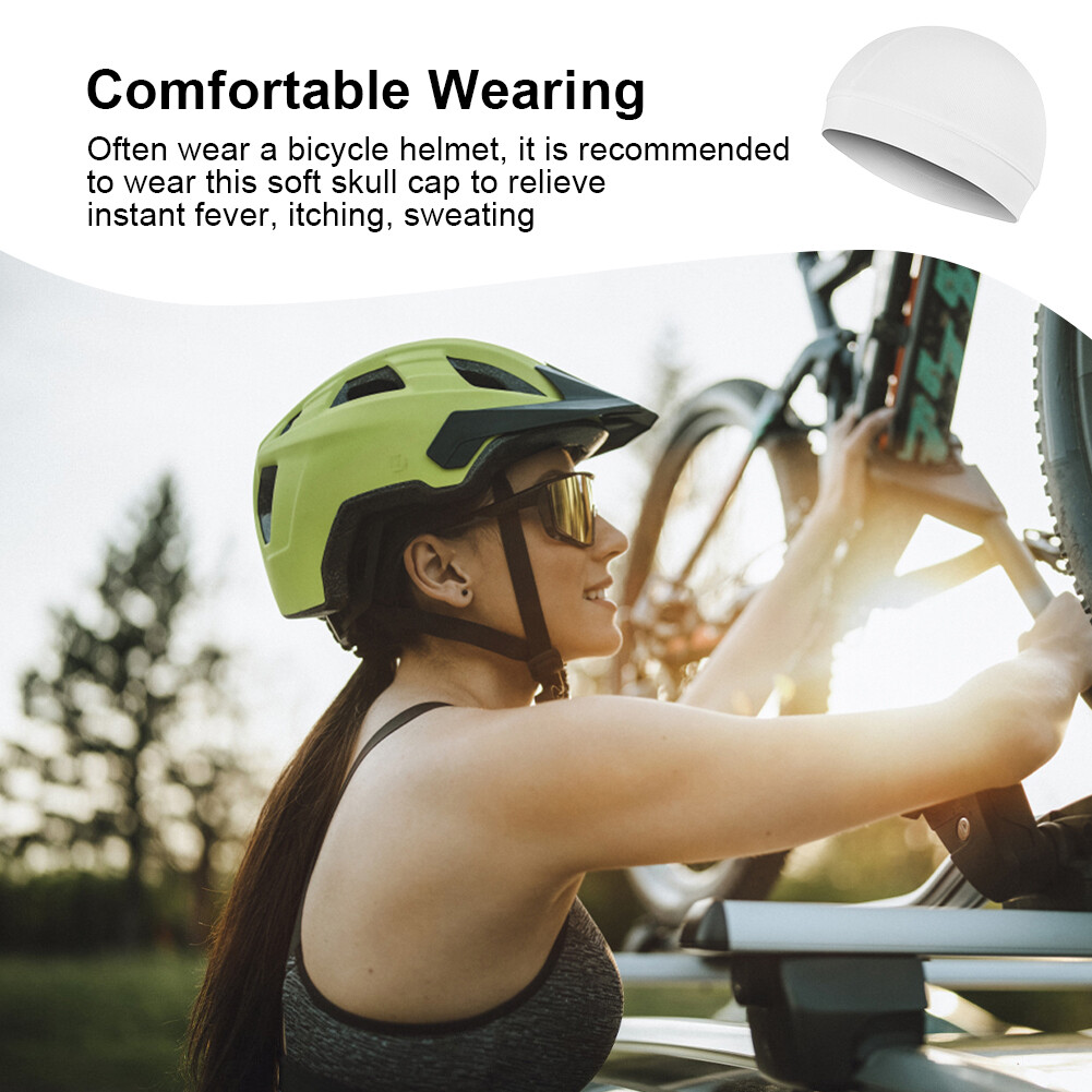 Helmet Cooling Cycling Cap How To Wear Cycling Cap With Helmet