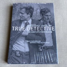 True Detective: Season One DVD, 2014 1 Crime Mystery Matthew McConaughey NEW 