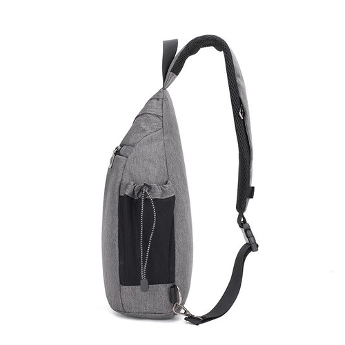 Men's Sling Pack Waterproof Lightweight Travel Crossbody Bag for Hiking Gym - Picture 6 of 13