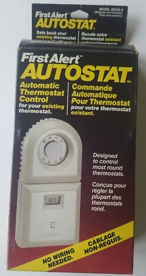 Vtg First Alert Autostat Automatic Thermostat Control Model AS550-A Opened Box
