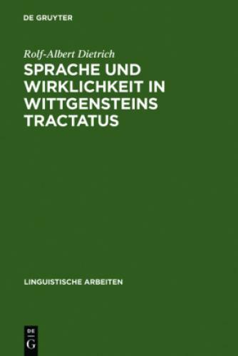 Thumbnail - Sprache Und Wirklichkeit In Wittgensteins Tractatus 6756