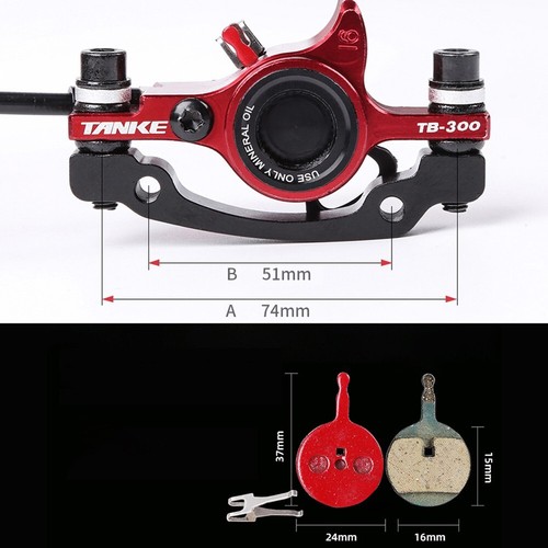 eBike Hydraulikscheibenbremssatz Elektrofahrrad Abschalthebel mit Rotor - Bild 42 von 42