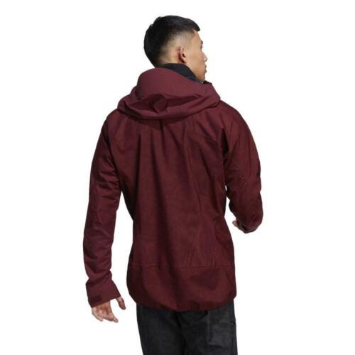 $380 CHAQUETA ANORAK ADIDAS TERREX PRIMEKNIT RAIN.RDY IMPERMEABLE ROJA HE2294 GRANDE - Imagen 2 de 6