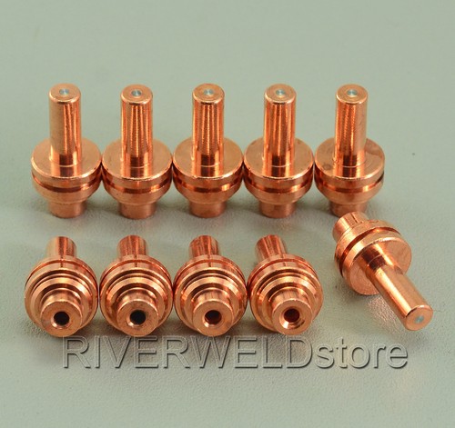 120504 Nozzles Extended 25A 020382 Electrodes Extended PMax 350/380 PAC110 20pcs - Picture 3 of 7