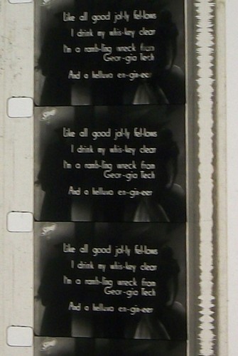 RAMBLING WRECK FROM GEORGIA TECK B & W 16MM FILM MOVIE ROLLED NO REEL D55 - Picture 6 of 7