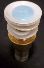 1PC Bathroom Sink Drain Brushed Nickel Vessel Basin Stopper WITH Overflow