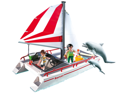 [NEW] Sealed Playmobil 5130 Catamaran with Dolphins