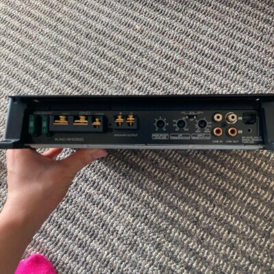 Kenwood KAC-8105D 1-Channel Mono Car Amp Audio Amplifier Confirmed