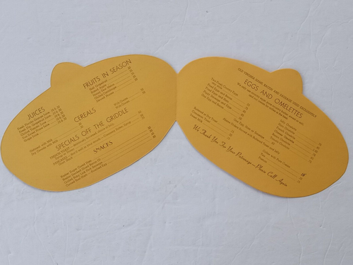 SUE & FRED ADEEB'S RANCHERO Ristorante Jacksonville FL Die Cut SOMBRERO Menu - Foto 23 di 24