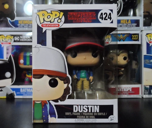 Funko POP! Dustin Henderson (with Compass) #424 - Stranger Things Netflix Series