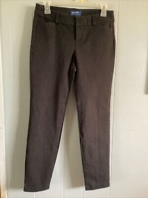 Old Navy 2R Gray Pixie Mid Rise Skinny Stretch Womens Chino Pants