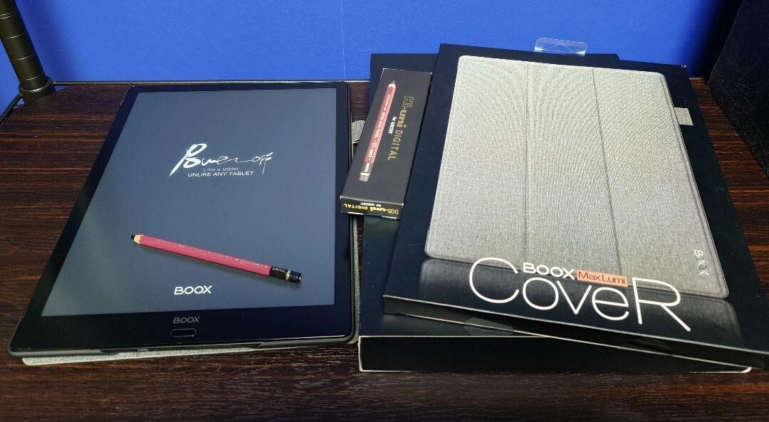 Electronic Paper Tablet BOOX Max Lumi 2 + Wacom Hi-uni | eBay Electronic Paper Tablet BOOX Max Lumi 2 + Wacom Hi-uni | eBay