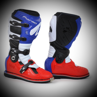 Forma Terrain Evo TX Red/White/Blue Men's Enduro Motocross Boots