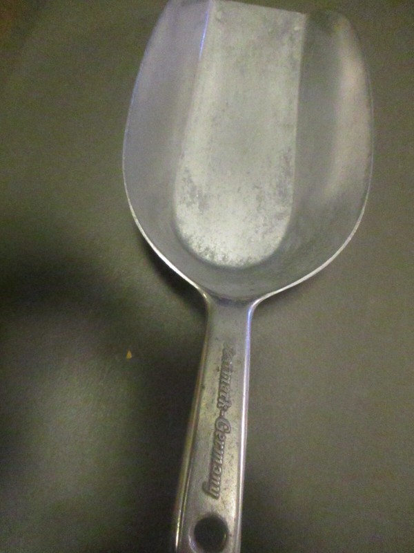 HYGIA ~ Vintage Scoop ~ Germany 50/4 160 ~ Aluminum Coffee ~ Flour ~ Sugar
