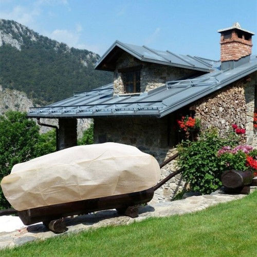 Outdoor Plant Freeze Cover Frost Protections Covers Drawstring Shield Winter - Picture 7 of 10