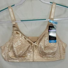 NWT Bali Beige Classic Support Cool Comfort Bra Size 42C