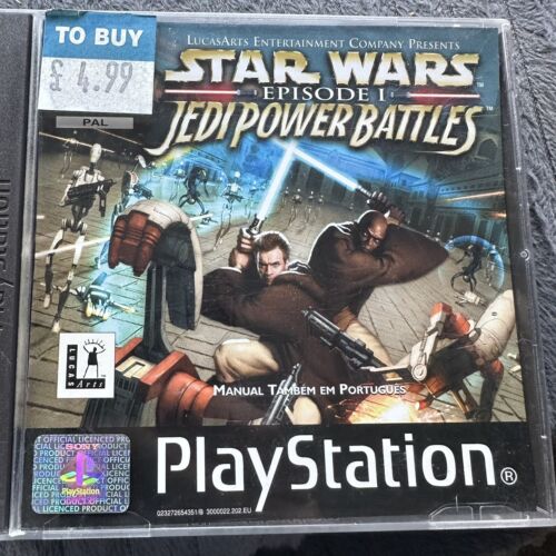Star Wars Episode I: Jedi Power Battles (Sony PlayStation 1, 2000)