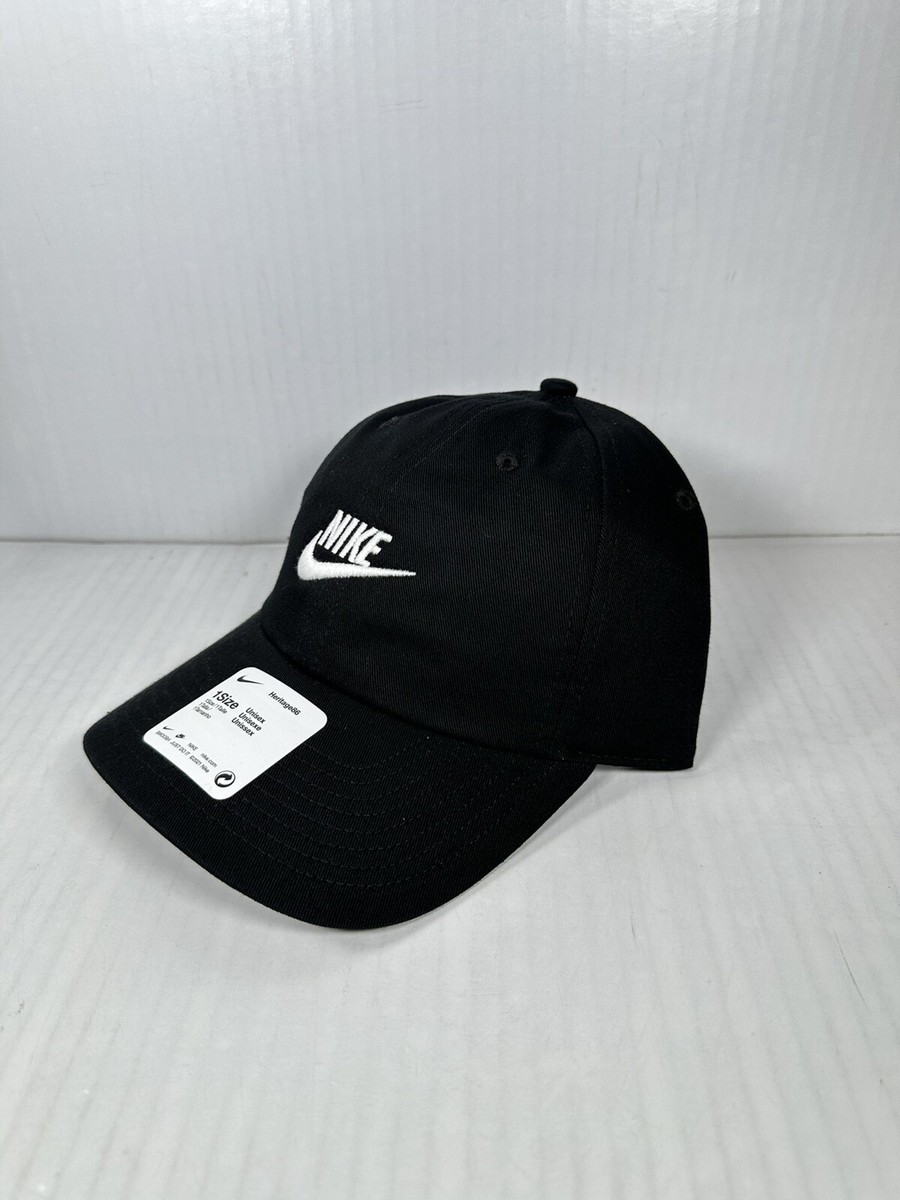 Nike Unisex Futura Heritage 86 Adjustable Strap Black White