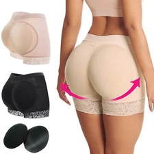 Women Buttock Padded Bum Pants Underwear Hip Enhancer Shaper Butt Lift Boyshorts