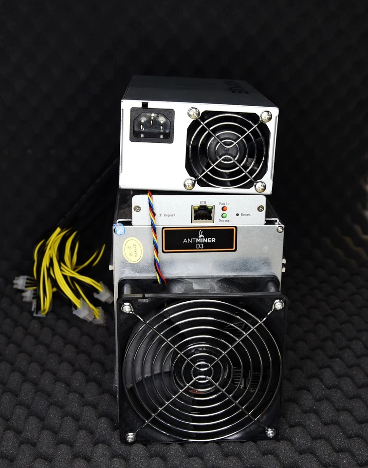BITMAIN ANTMINER D3 19.3 GH/s 1200W X11 ASIC Dash Crypto Miner with PSU - Image 2 of 4