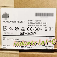 2711P-T7C22A9P HMI PanelView Plus 7 Graphic Terminal 2711PT7C22A9P