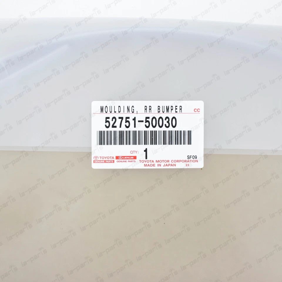 PARAGOLPES TRASERO NUEVO GENUINO LEXUS 2001-2006 LS430 MOLDURA CROMADA 52751-50030 Foto 3 de 3