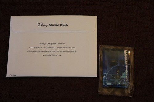 Disney RALPH BREAKS THE INTERNET Movie Club Lithograph & Microfiber Cloth. New - Picture 4 of 4