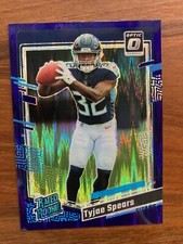 2023 Donruss Optic Purple Shock Rated Rookie Tyjae Spears RC #297📈