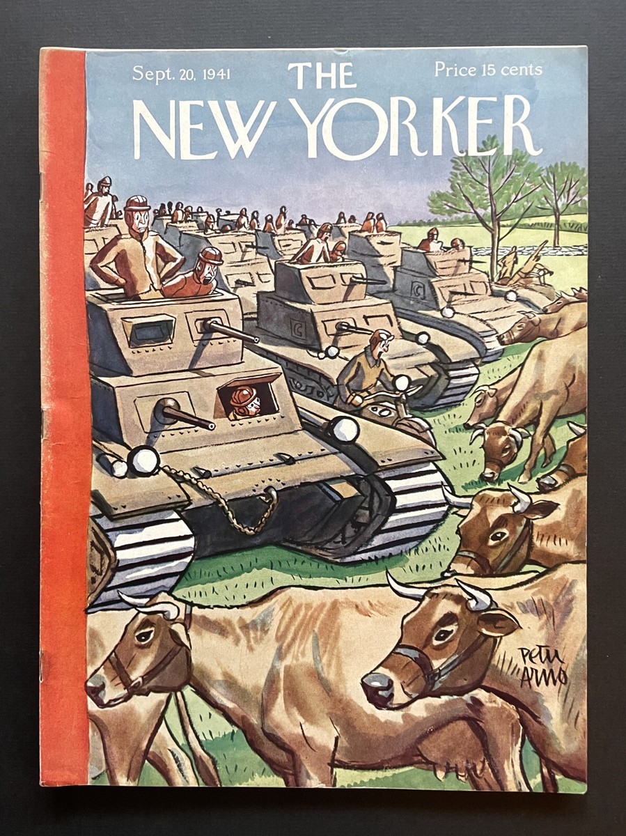14 VTG New Yorker Magazines from 1941 Complete Issues VG- to