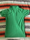 Vintage mens Collared Shirt, Small, Kelly Green — photo 5